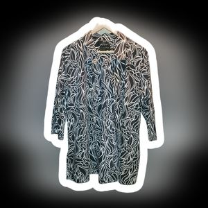 Investments size 16 button down top wrinkle-free